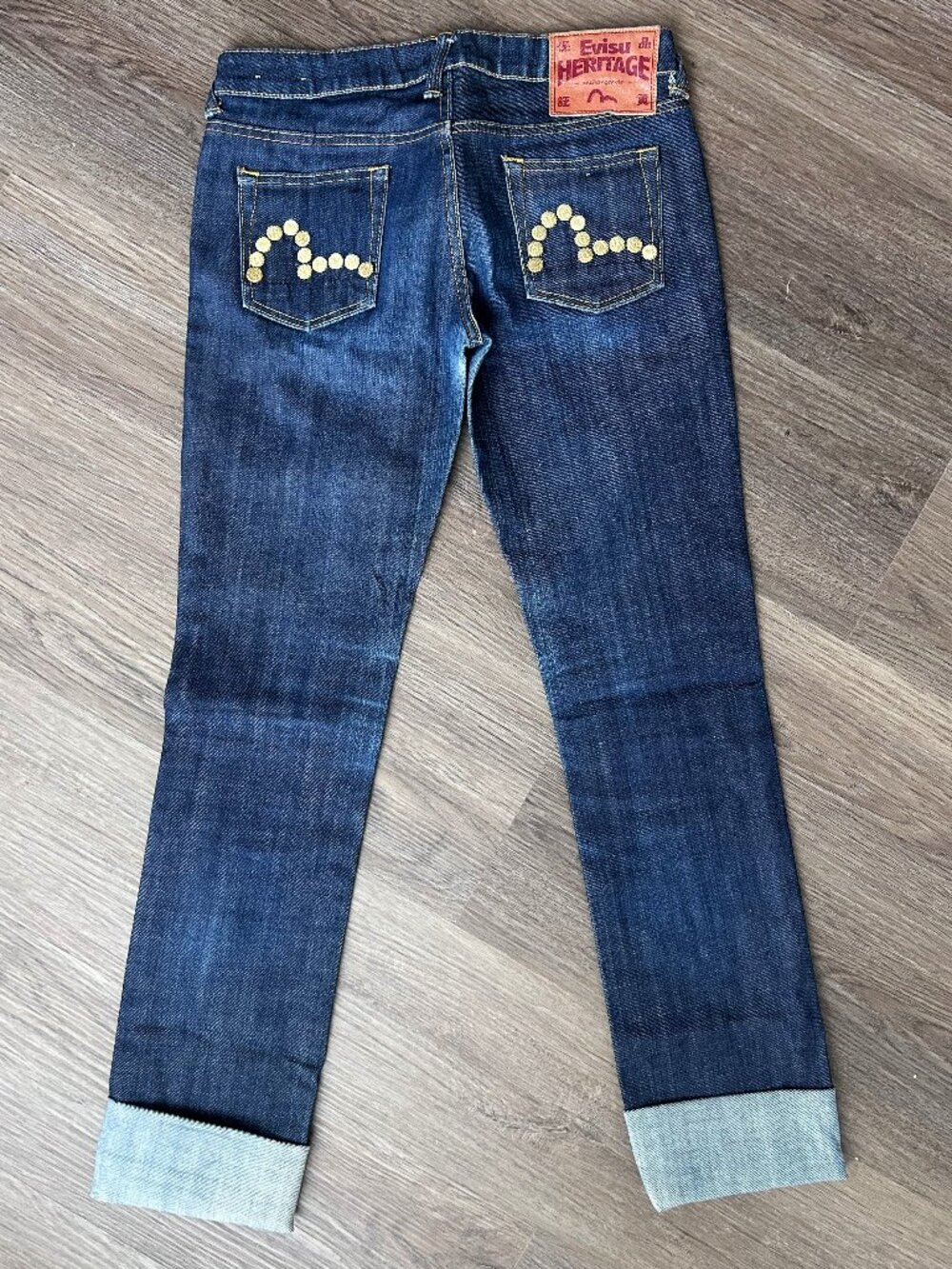 Evisu Hertiage Straight Bootcut Jeans - Picture 3 of 6